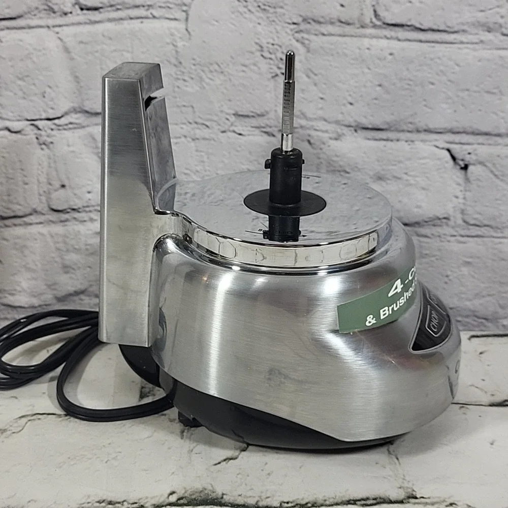 Cuisinart Mini Prep Plus Food Processor Motor Base DLC-4CHB Silver Replacement